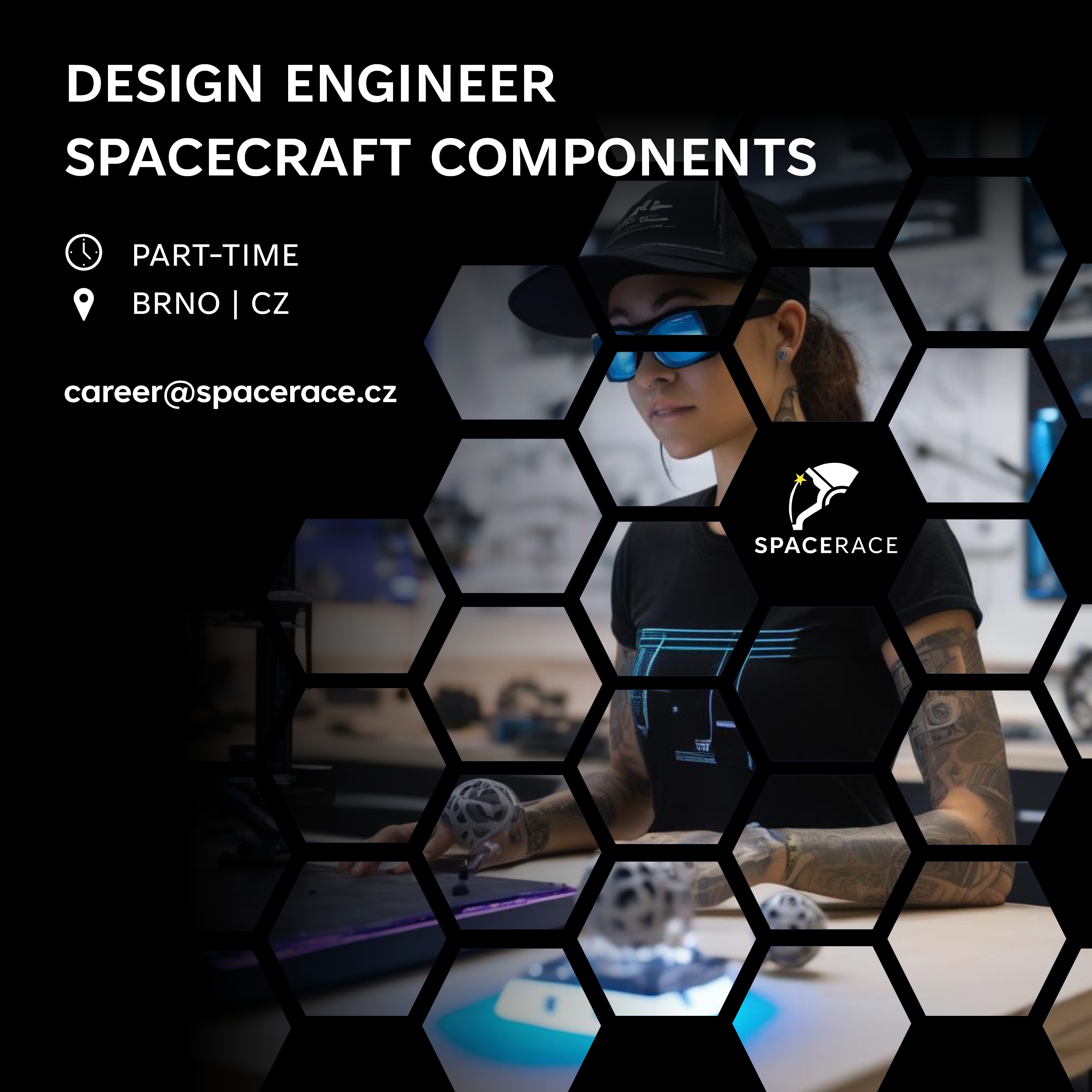 Design engineer spacecraft components open position hiring